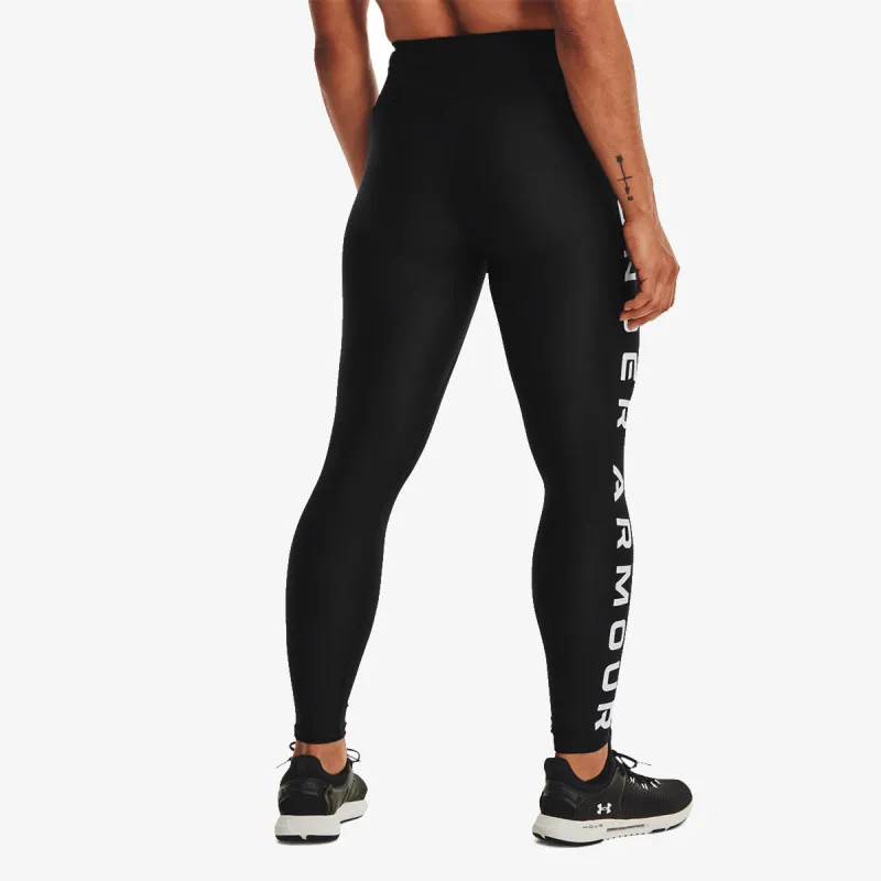 UNDER ARMOUR UA HeatGear® Armour No-Slip Waistband Branded Full-Length Leggings 