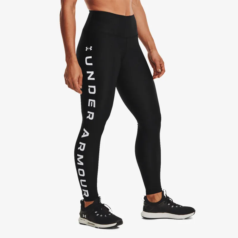 UNDER ARMOUR UA HeatGear® Armour No-Slip Waistband Branded Full-Length Leggings 