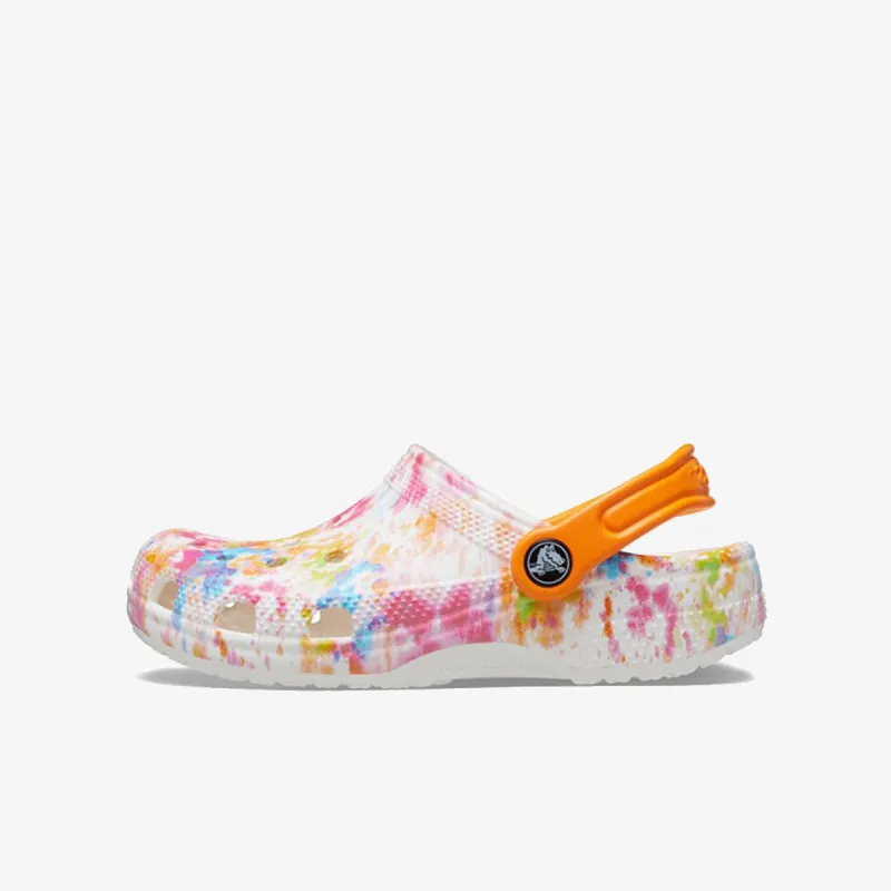 CROCS CLASSIC TIEDYE GRAPHIC CLOG 