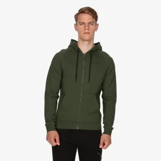 CHAMPION RIBBED FULL ZIP HOODY 