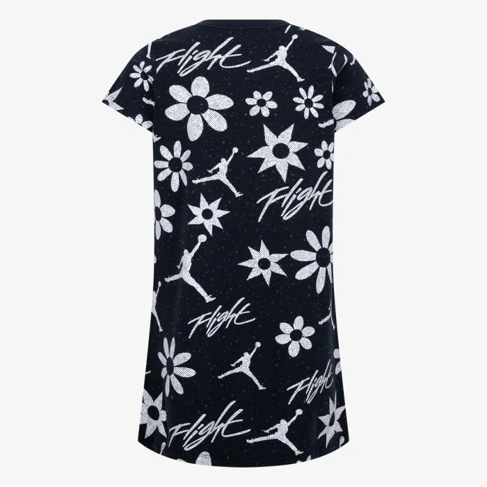 JORDAN JORDAN JDG FLORAL FLIGHT AOP DRESS 