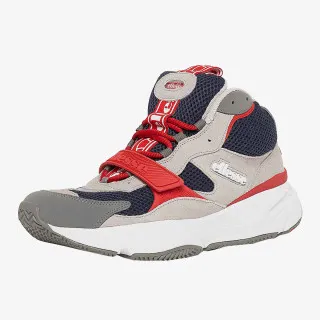 ELLESSE AURANO MID SUED AM GRY/BLU/RED 