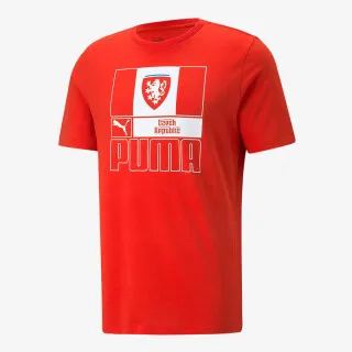 PUMA FACR FTBLCORE TEE  RED 