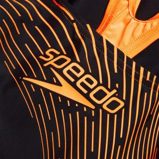 SPEEDO MEDLEY LOGO MDLT JF BLACK/ORANGE 