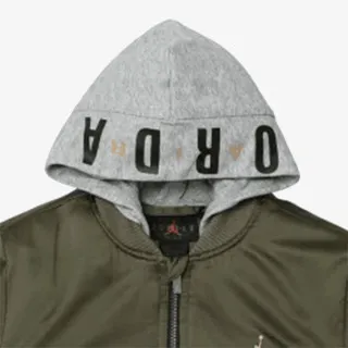 JORDAN JORDAN JDN BIG LOGO HOODED BOMBER 