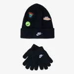 Nike NAN  PATCH PEAK BEANIE SET 