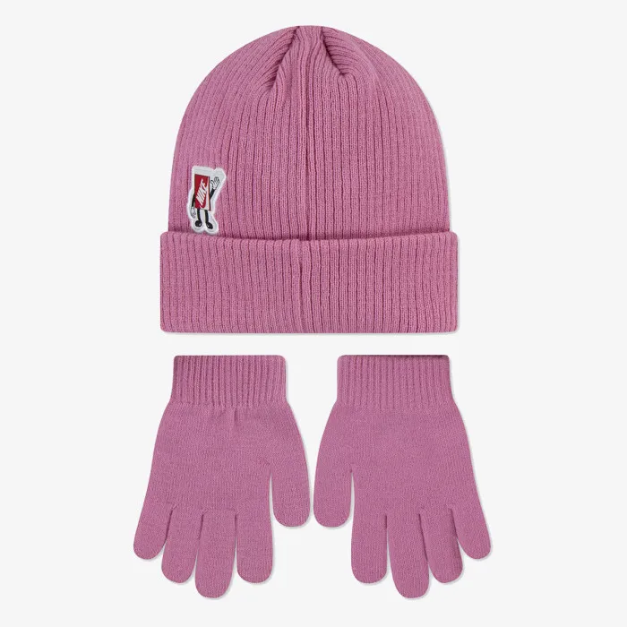 Nike NAN  PATCH PEAK BEANIE SET 