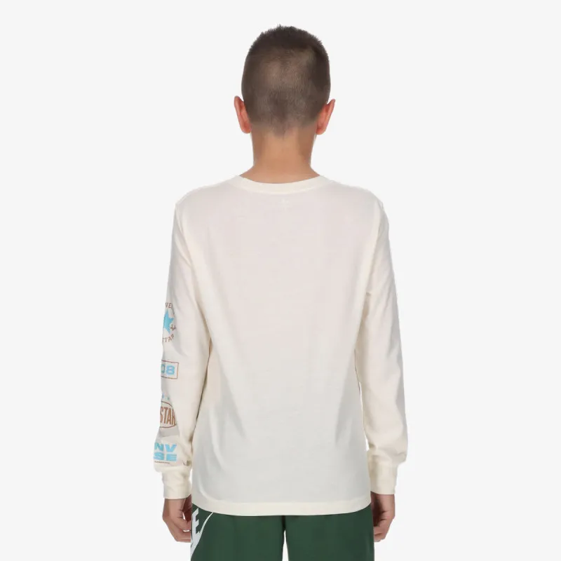 CONVERSE CNVB MULTI-HIT LONG SLV GFX TE 