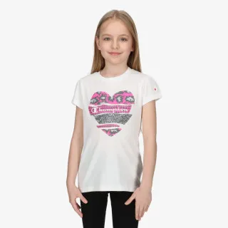 CHAMPION GIRLS HEART T-SHIRT 