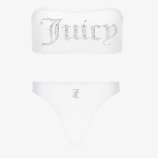JUICY COUTURE BANDEAU BIKINI TOP 