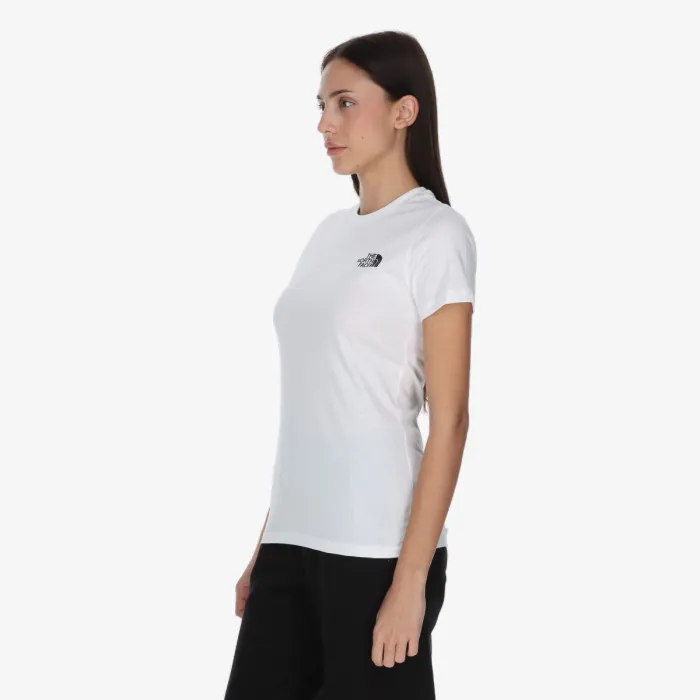 THE NORTH FACE W S/S REDBOX TEE TNF WHITE 