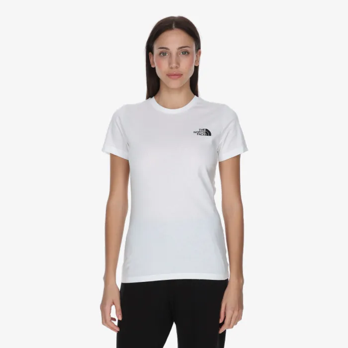 THE NORTH FACE W S/S REDBOX TEE TNF WHITE 