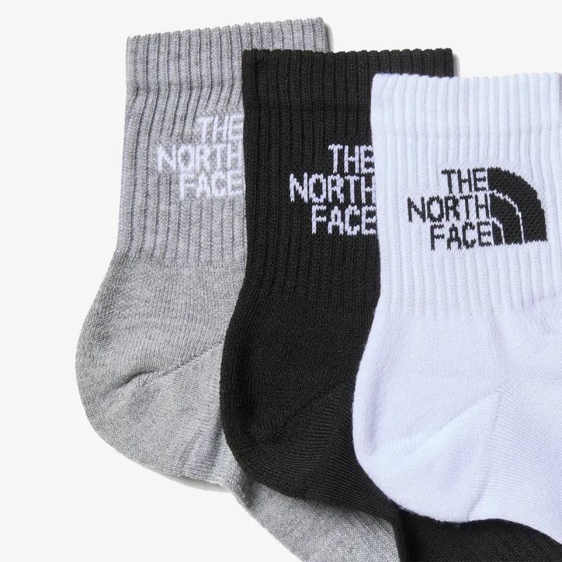 THE NORTH FACE MULTI SPORT CUSH QUARTER SOCK 3P 