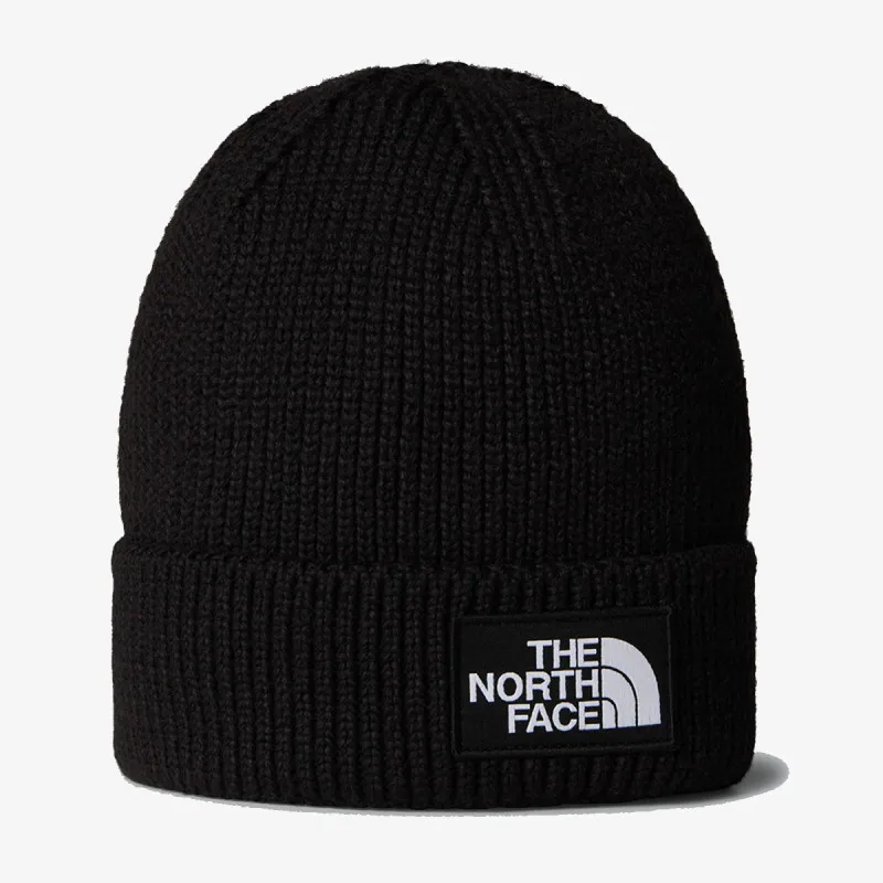 THE NORTH FACE TNF LOGO BOX CUFFED BEANIE 