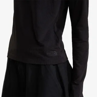 THE NORTH FACE W GOLDEN RIDGE RIBBED LONG SLEEVE TEE 