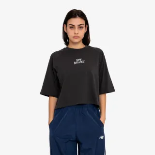 NEW BALANCE Linear Heritage Raglan T-Shirt 