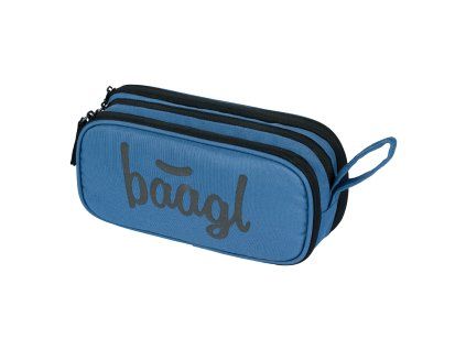 Baagl studentský penál Etue Ocean Blue