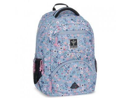 Ergonomický školní batoh Ars Una Pearl Blossom Blue