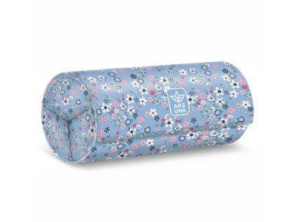 Školní penál Ars Una Pearl Blossom Blue – rolovací