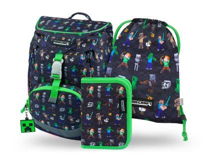 Školní set Baagl Airy Minecraft