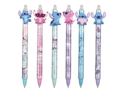 Gumovací pero Disney Stitch Colorino – pastelové