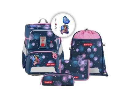 Školní aktovka SPACE pro prvňáčky - 5-dílný set, Step by Step Mermaid Delia