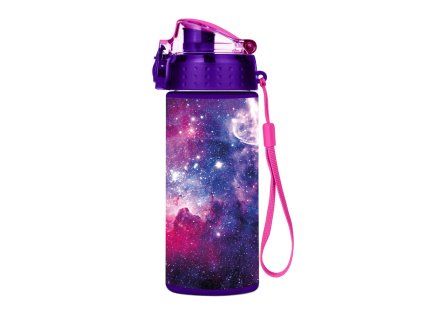 Oxybag láhev na pití 600 ml Click Galaxy – školní BPA free láhev