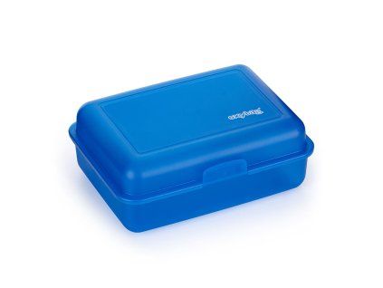 Box na svačinu modrá mat