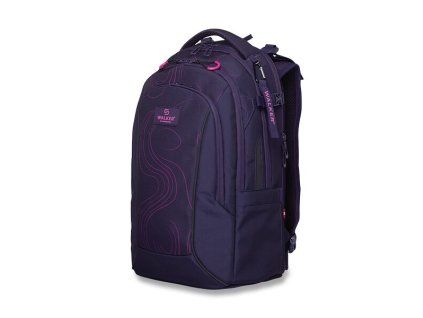 Školní batoh WALKER Campus Neo Purple Frequency 30–35 l