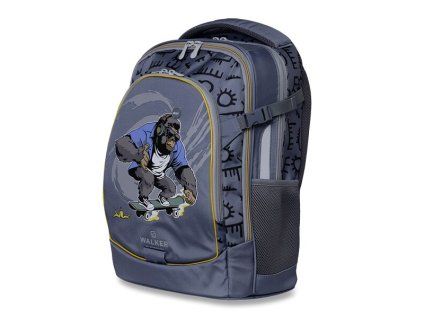 Školní batoh WALKER Fame Banana Slide Light Grey 28 l