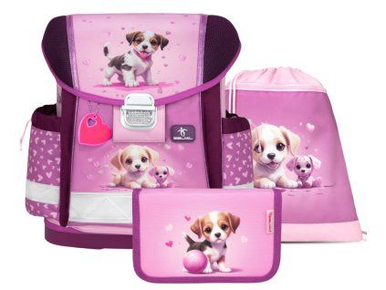Školní aktovka Belmil 403 13 Classy Little Puppies