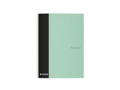 Sešit A4 444 PASTELINI zelená