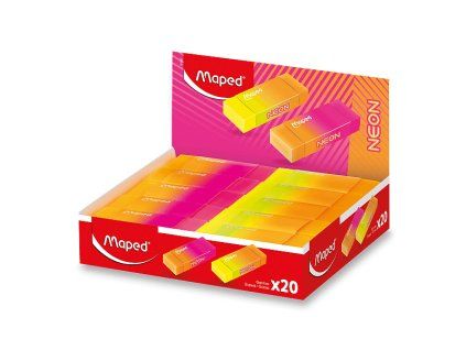 Pryž Maped Neon – mix barev