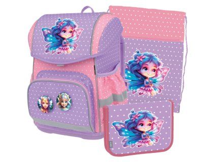 Školní aktovka pro prvňáčky Stil v setu - Fairy