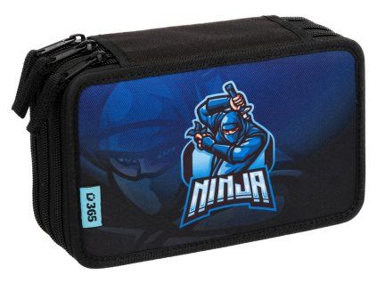 Školní penál třípatrový Stil – Ninja (prázdný)