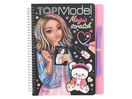TOPModel Škrabací obrázky Magic Scratch – Fergie