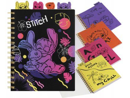 Školní blok A5 CoolPack Stitch – 100 listů, tvrdá vazba