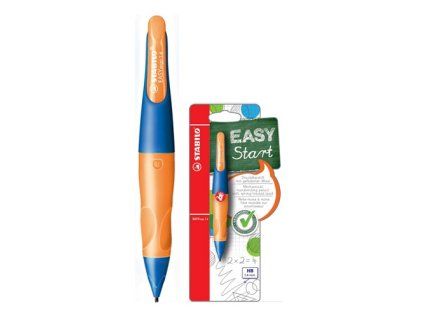 STABILO EASYergo 1,4 mm – mechanická tužka pro praváky (oranžovo‑modrá)