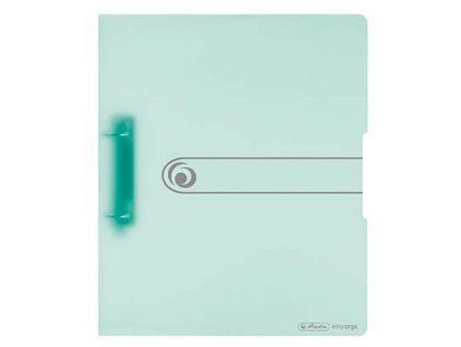 Pořadač A4 mint Easy Orga (Herlitz) – dvoukroužkový transparentní PP, 4 cm