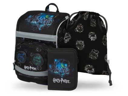 Školní set Baagl Zippy Plus – Harry Potter Bradavice Lumos