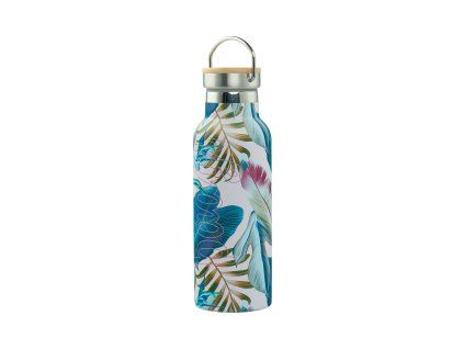 Termoláhev Baagl Leafs s bambusovým víčkem – 500 ml