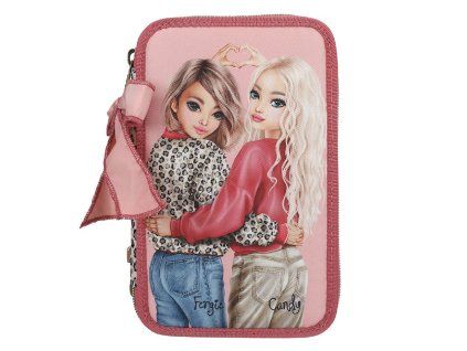 TOPModel třípatrový penál s výbavou Leoheart (Fergie & Candy)