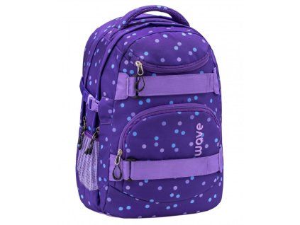 Školní batoh Belmil Infinity Purple Dots
