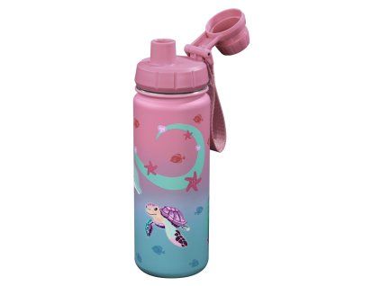 Izolovaná láhev na pití Step by Step Sealife 0,5 l – nerezová