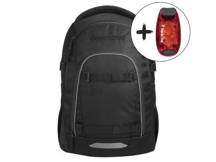 Školní batoh coocazoo MATE Black Coal – AGR certifikát, 30 l