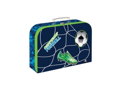 Dětský kufřík na výtvarné potřeby Fotbal Championship – lamino 34 cm