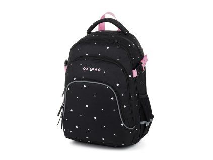 Studentský batoh + etue OXY Sport Dots