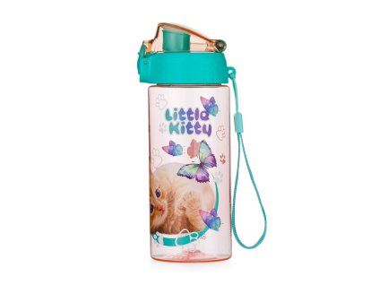 Láhev na pití Oxybag OXY CLICK 500 ml Kočka Little Kitty