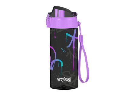 Láhev na pití Oxybag OXY CLICK 600 ml Graffiti Girl