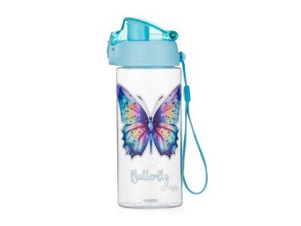 Láhev na pití Oxybag OXY CLICK 500 ml Motýl